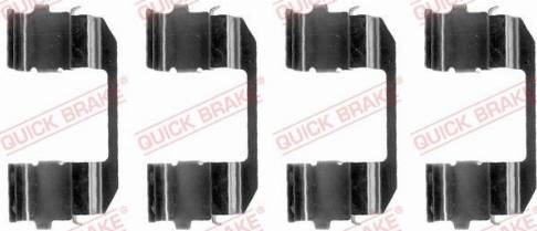 OJD Quick Brake 109-1135 - Комплектующие для колодок дискового тормоза avtokuzovplus.com.ua