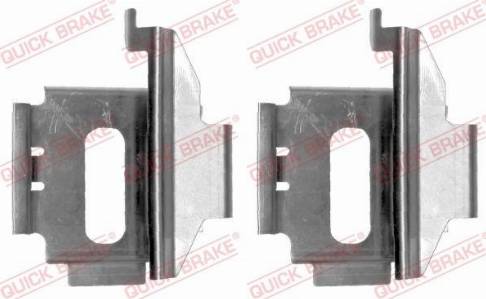 OJD Quick Brake 1091282 - Гальмівні аксесуари autocars.com.ua