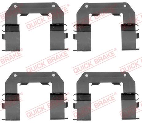 OJD Quick Brake 1091767 - Комплектующие для колодок дискового тормоза avtokuzovplus.com.ua