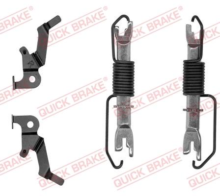 OJD Quick Brake 109 53 001 - Гальмівні колодки, дискові гальма autocars.com.ua