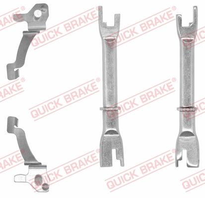 OJD Quick Brake 110 53 002 - Гальмівні колодки, дискові гальма autocars.com.ua