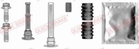 OJD Quick Brake 113-0007X - Комплект направляючої гільзи autocars.com.ua