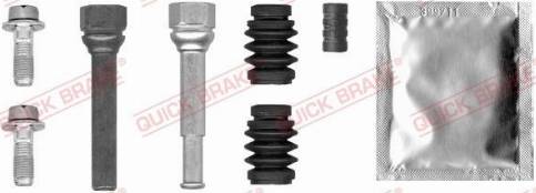 OJD Quick Brake 113-0016X - Комплект направляючої гільзи autocars.com.ua