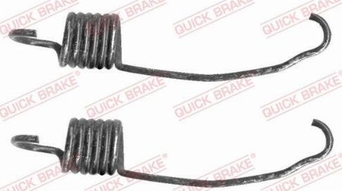 OJD Quick Brake 113-0505 - Ремкомплект, вал гальмо гальмівної (гальмівний супорт) autocars.com.ua