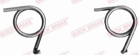 OJD Quick Brake 113-0513 - Ремкомплект, вал гальмо гальмівної (гальмівний супорт) autocars.com.ua