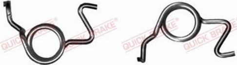 OJD Quick Brake 113-0528 - Ремкомплект, вал стояночный тормозной (тормозной суппорт) avtokuzovplus.com.ua