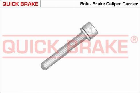 OJD Quick Brake 11611 - Болт, корпус скобы тормоза avtokuzovplus.com.ua