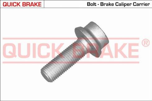 OJD Quick Brake 11630 - Болт, корпус скоби гальма autocars.com.ua