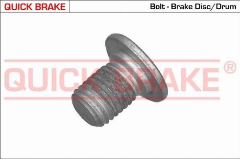 OJD Quick Brake 11661 - Болт, корпус скобы тормоза autodnr.net