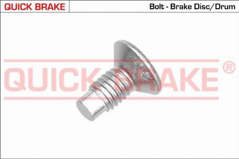 OJD Quick Brake 11663 - Болт, корпус скобы тормоза avtokuzovplus.com.ua