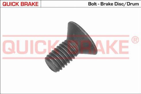 OJD Quick Brake 11665 - Болт, корпус скоби гальма autocars.com.ua