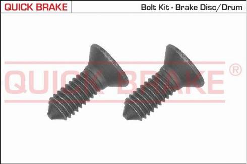 OJD Quick Brake 11667K - Болт гальмівного диска autocars.com.ua