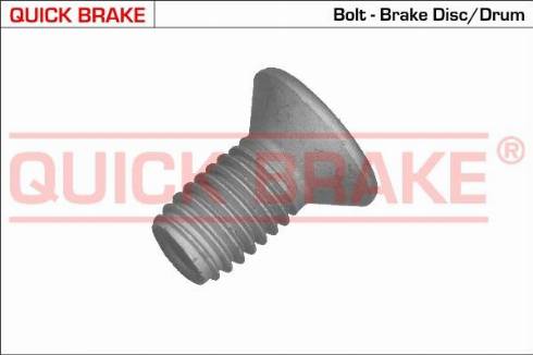 OJD Quick Brake 11670 - Болт, корпус скоби гальма autocars.com.ua