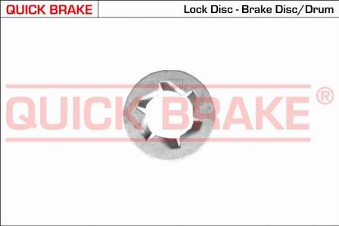 OJD Quick Brake 11673 - Болт, корпус скоби гальма autocars.com.ua