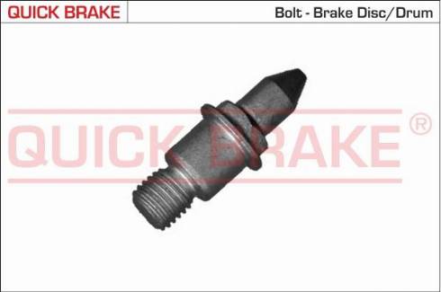 OJD Quick Brake 11677 - Болт, корпус скоби гальма autocars.com.ua