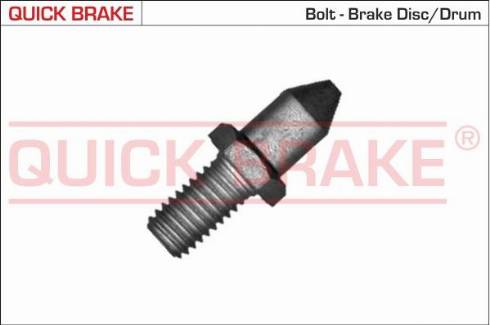 OJD Quick Brake 11678 - Болт, корпус скоби гальма autocars.com.ua