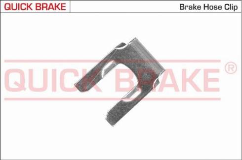 OJD Quick Brake 3205 - Гальмівний шланг autocars.com.ua