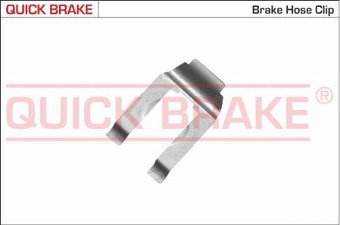 OJD Quick Brake 3222 - Кронштейн, гальмові шланг autocars.com.ua