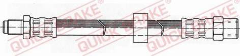 OJD Quick Brake 32.345 - Гальмівний шланг autocars.com.ua