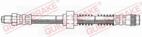 OJD Quick Brake 32.973 - Гальмівний шланг autocars.com.ua