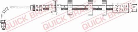 OJD Quick Brake 37.908 - Гальмівний шланг autocars.com.ua