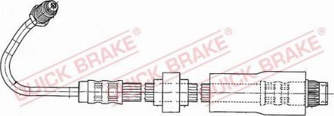 OJD Quick Brake 37.930 - Гальмівний шланг autocars.com.ua