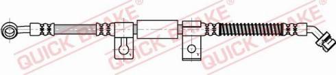 OJD Quick Brake 50.706 - Гальмівний шланг autocars.com.ua