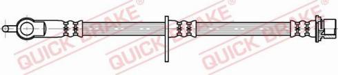 OJD Quick Brake 50.711 - Гальмівний шланг autocars.com.ua