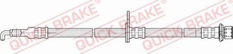 OJD Quick Brake 50.828 - Гальмівний шланг autocars.com.ua