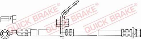 OJD Quick Brake 50.845X - Гальмівний шланг autocars.com.ua