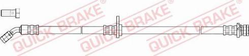 OJD Quick Brake 50.846X - Гальмівний шланг autocars.com.ua