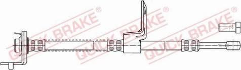 OJD Quick Brake 50.856X - Гальмівний шланг autocars.com.ua