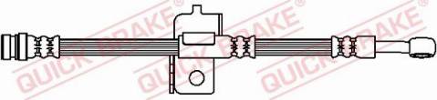 OJD Quick Brake 50.895 - Гальмівний шланг autocars.com.ua