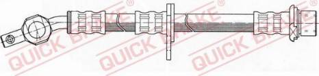 OJD Quick Brake 50.972 - Гальмівний шланг autocars.com.ua