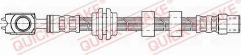 OJD Quick Brake 58.954 - Тормозной шланг avtokuzovplus.com.ua