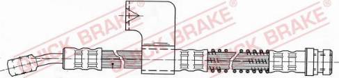 OJD Quick Brake 58.958 - Тормозной шланг autodnr.net