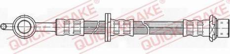 OJD Quick Brake 58.965 - Гальмівний шланг autocars.com.ua