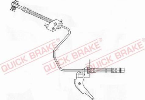 OJD Quick Brake 59.959X - Тормозной шланг avtokuzovplus.com.ua