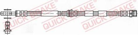 OJD Quick Brake 59.975X - Гальмівний шланг autocars.com.ua