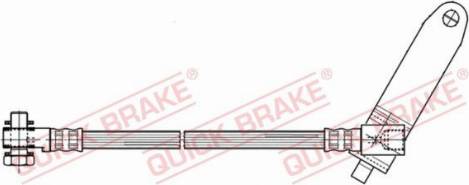 OJD Quick Brake 59.979X - Гальмівний шланг autocars.com.ua