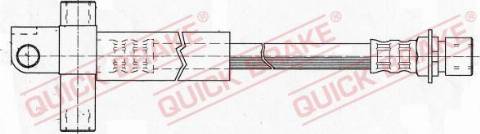 OJD Quick Brake 62.013 - Тормозной шланг avtokuzovplus.com.ua