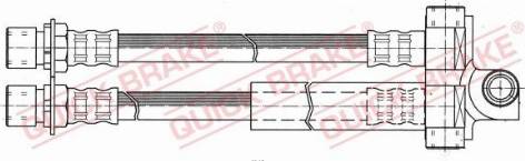 OJD Quick Brake 66.001 - Тормозной шланг avtokuzovplus.com.ua