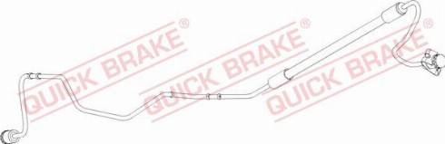 OJD Quick Brake 96.013 - Гальмівний шланг autocars.com.ua