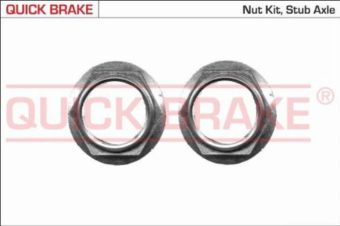 OJD Quick Brake 9803K - Гайка, шийка осі autocars.com.ua