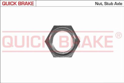 OJD Quick Brake 9804 - Контргайка avtokuzovplus.com.ua