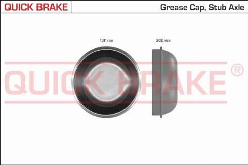 OJD Quick Brake 9827 - Кришка / захисний ковпак autocars.com.ua