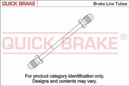 OJD Quick Brake CN0100AA - Трубопровод тормозного привода avtokuzovplus.com.ua