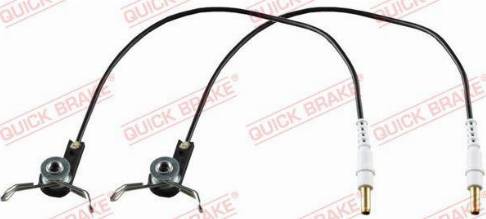 OJD Quick Brake WS0185A - Сигнализатор, износ тормозных колодок avtokuzovplus.com.ua