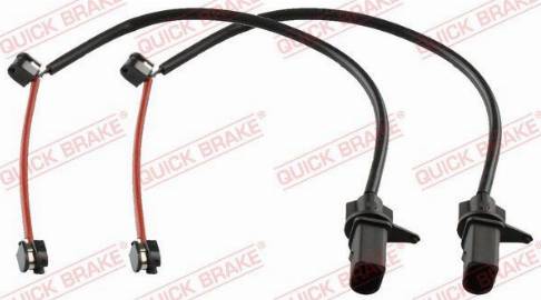 OJD Quick Brake WS 0371 A - Сигнализатор, износ тормозных колодок avtokuzovplus.com.ua