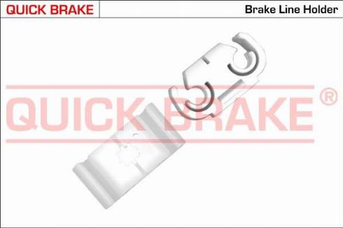 OJD Quick Brake W - Кронштейн, трубопровод тормозно avtokuzovplus.com.ua